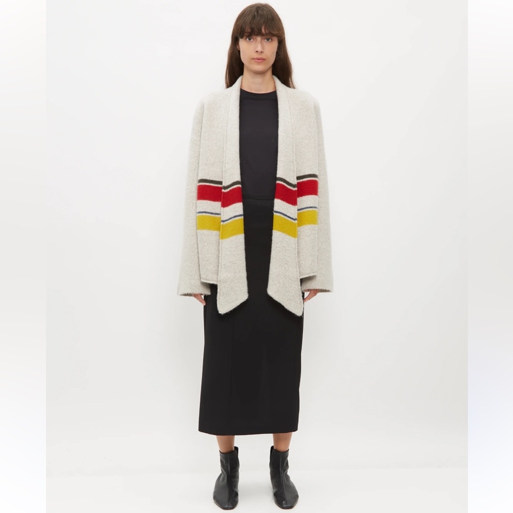 Talbots open front boyfriend fit cardigan